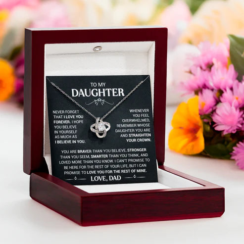 To My Daughter | Necklace with Love