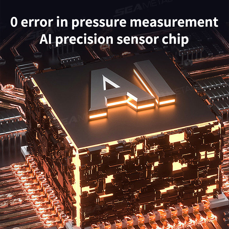 SEAMETAL Portable Car Air Pump Tire Inflator 4000mAh Rechargeable