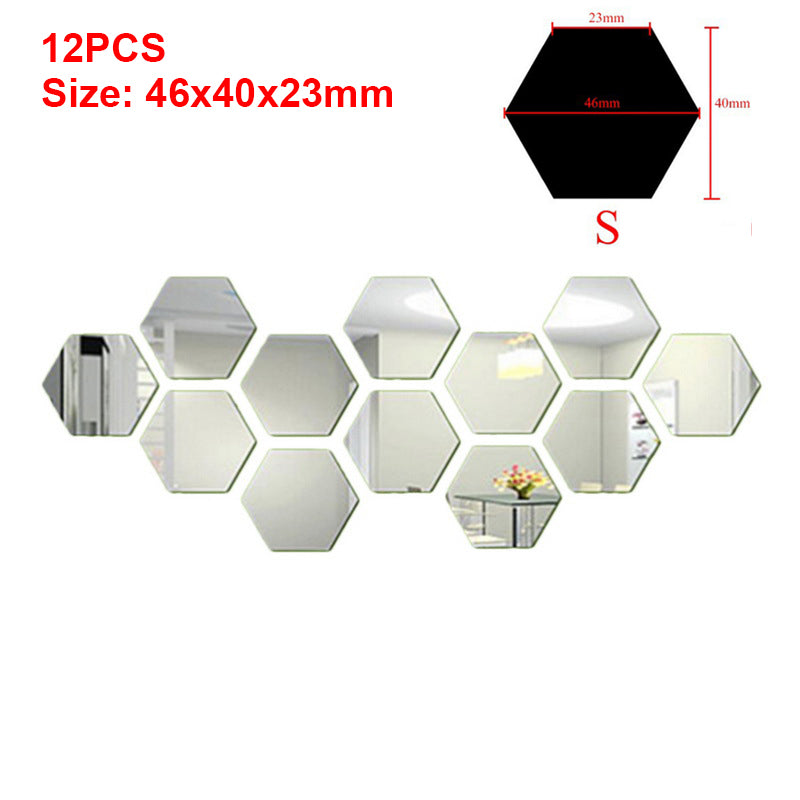 reloj de pared Luminous Wall Clock DIY Quartz Watch Clocks Acrylic Mirror