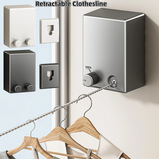 🔥LAST DAY 49% OFF🔥Retractable Clothesline . Optimize Your Space