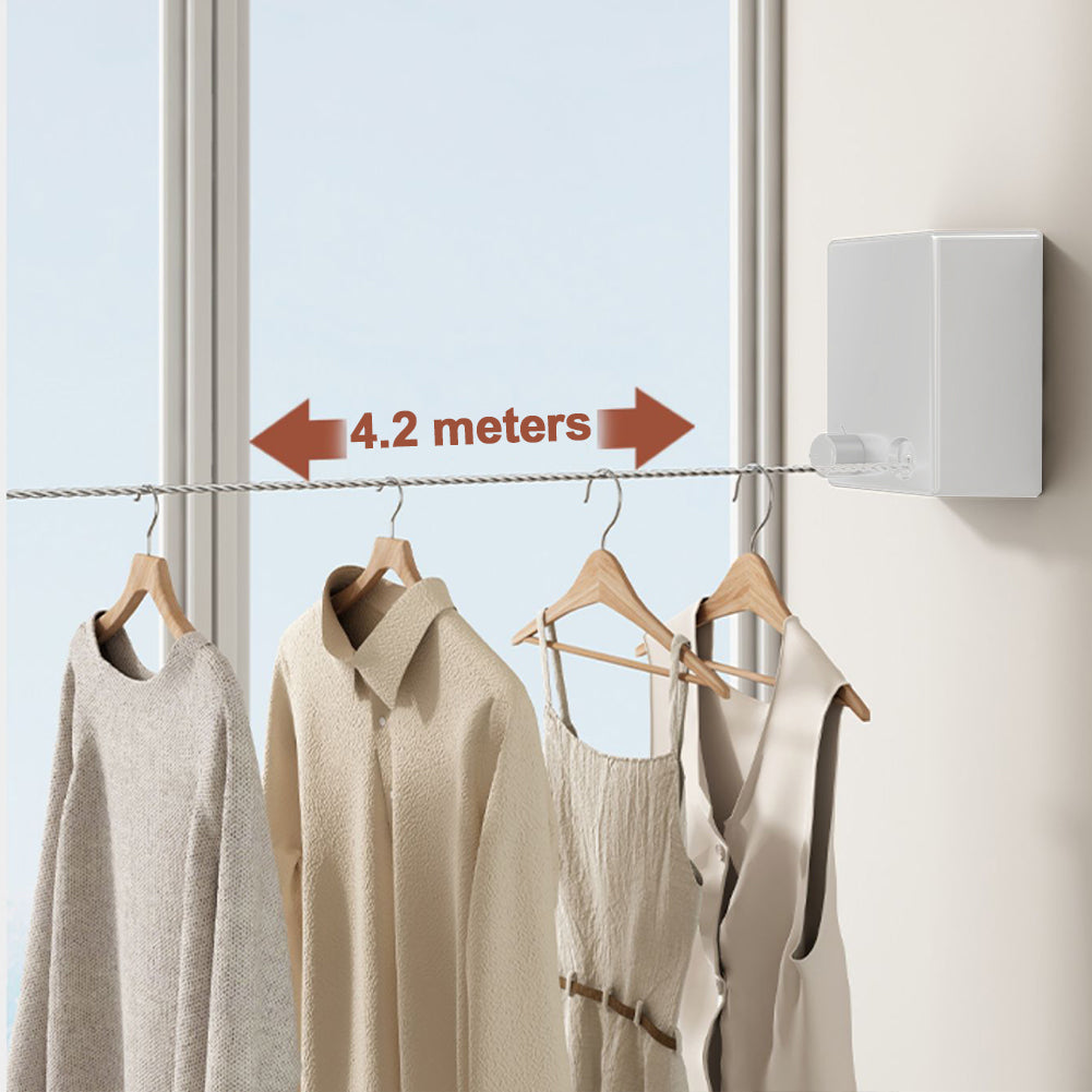 🔥LAST DAY 49% OFF🔥Retractable Clothesline . Optimize Your Space