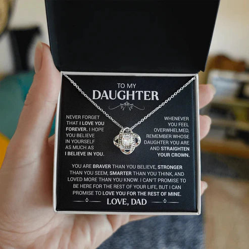 To My Daughter | Necklace with Love