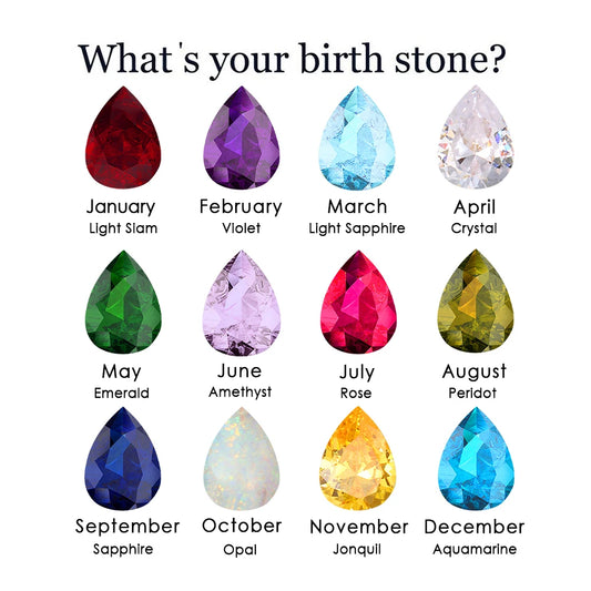 Sparkling Birthstone Zodiac Necklace