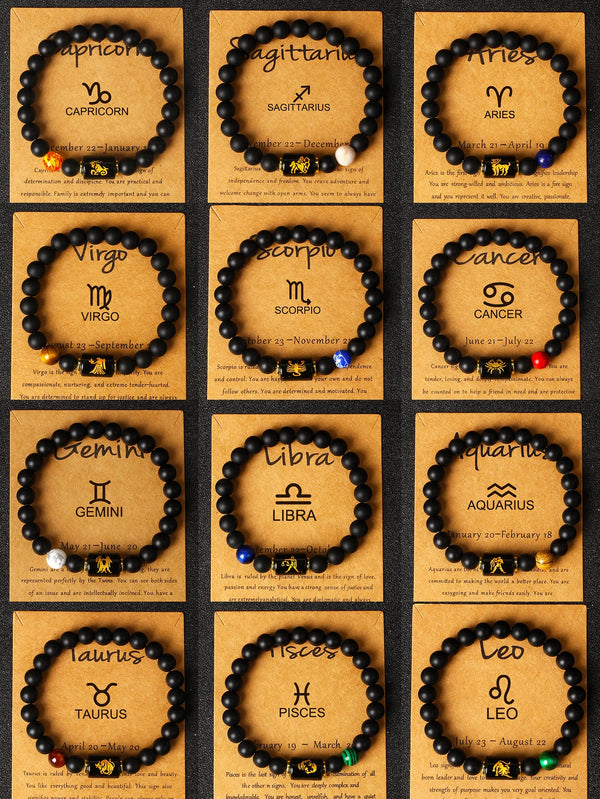 Zodiac Stone Bracelet Magic