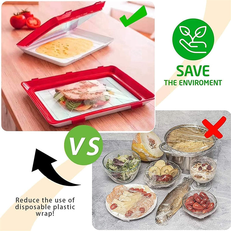 🔥Environmentally Friendly Design - Reusable Food Preserving Tray🥰