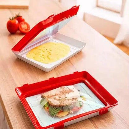 🔥Environmentally Friendly Design - Reusable Food Preserving Tray🥰