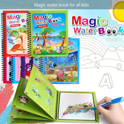 Children DIY Magical Water Painting Book