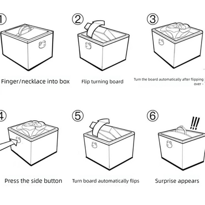 Rotating Jewelry Box, Little Bear Cake Ring Box, Pop Up Gift Box, Romantic Birthday Surprise