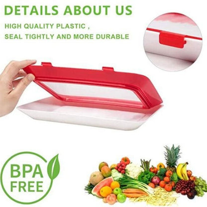 🔥Environmentally Friendly Design - Reusable Food Preserving Tray🥰