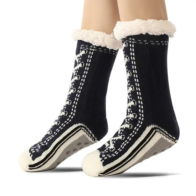 Last Day 49%OFF - Ultra-thick Cashmere Slipper Home Socks