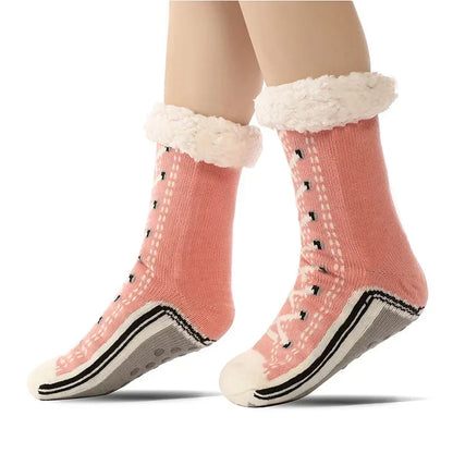 Last Day 49%OFF - Ultra-thick Cashmere Slipper Home Socks