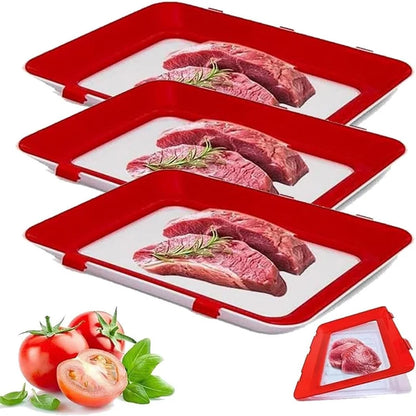 🔥Environmentally Friendly Design - Reusable Food Preserving Tray🥰