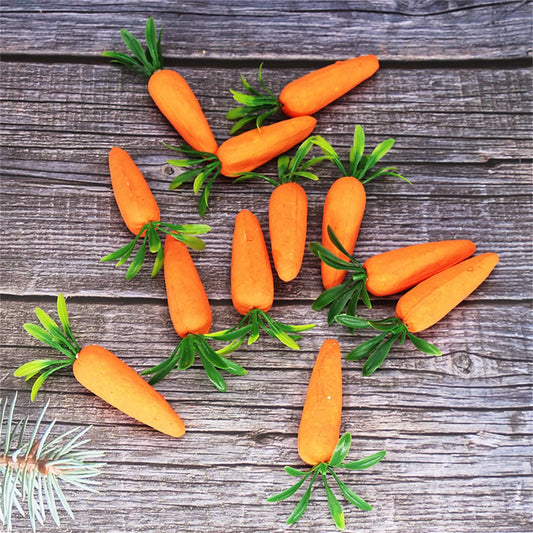 Whimsical Easter Carrot Decor Set