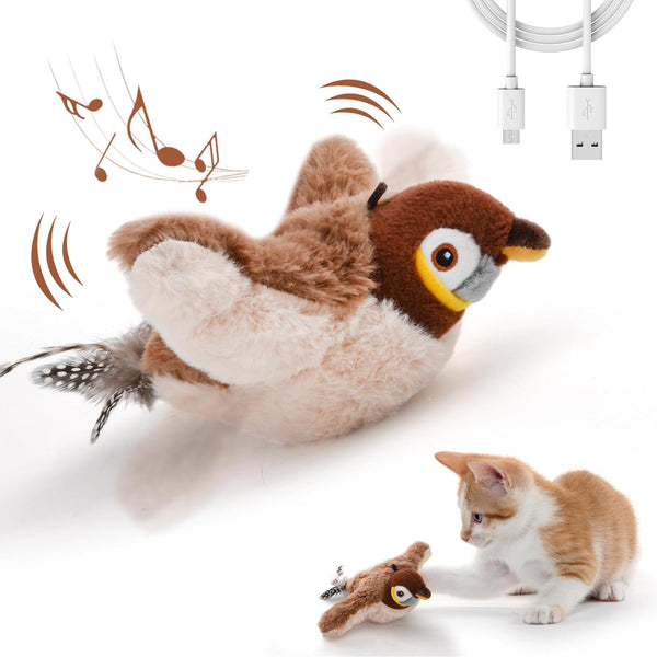 Chirping Birdie Pet Toy