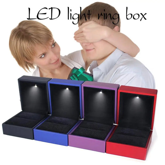 Elegant LED Necklace Box